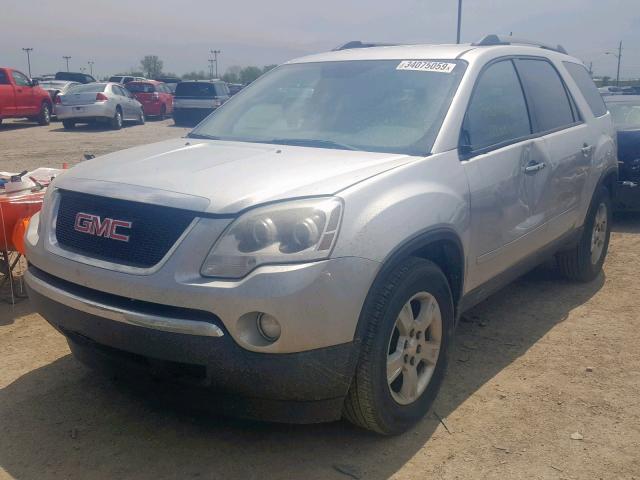 1GKKVNED7CJ202663 - 2012 GMC ACADIA SLE SILVER photo 2