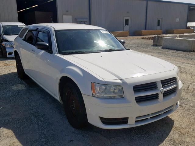 2D4FV47T08H168377 - 2008 DODGE MAGNUM WHITE photo 1