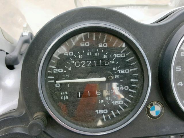 WB10554A1YZA53055 - 2000 BMW K1200 RS SILVER photo 8