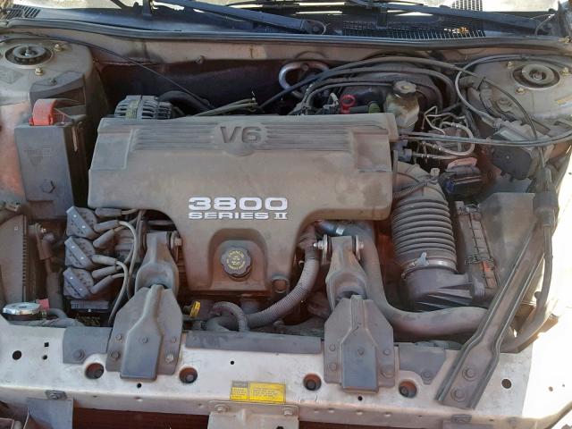 1G2WP52K7WF289132 - 1998 PONTIAC GRAND PRIX 银色 照片 7