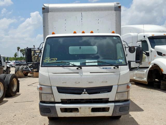 JL6CRK1A2DK001156 - 2013 MITSUBISHI FUSO CAB WHITE photo 9