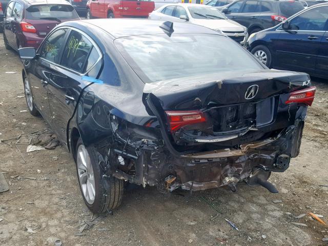 19UDE2F70HA008190 - 2017 ACURA ILX PREMIU BLACK photo 3