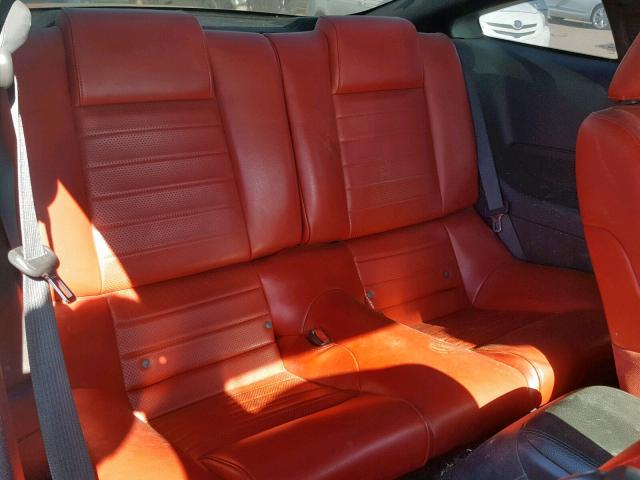 1ZVHT82H675286880 - 2007 FORD MUSTANG GT RED photo 6