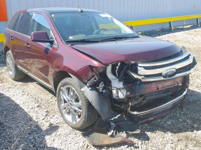 2FMDK3KC4BBA19085 - 2011 FORD EDGE LIMIT PURPLE photo 1