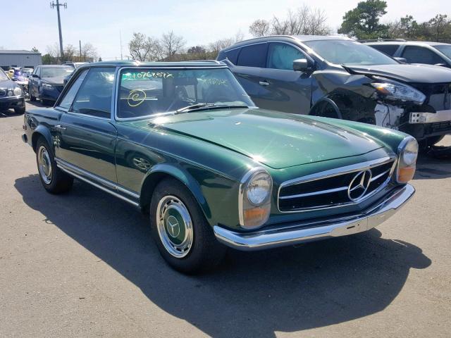 11304410009121 - 1969 MERCEDES-BENZ 280SL GREEN photo 1