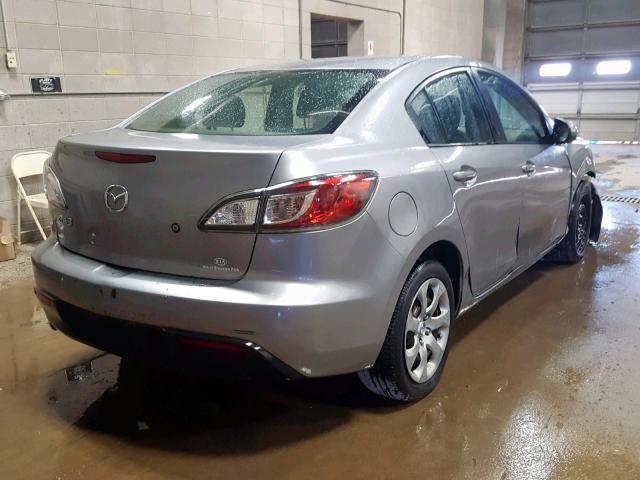 JM1BL1SF8A1106425 - 2010 MAZDA 3 I GRAY photo 4