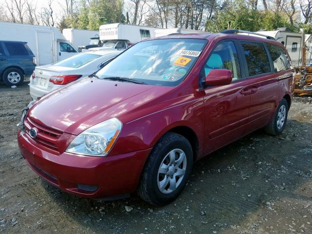 KNDMG4C30A6336451 - 2010 KIA SEDONA LX  photo 2