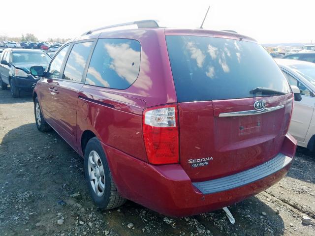 KNDMG4C30A6336451 - 2010 KIA SEDONA LX  photo 3