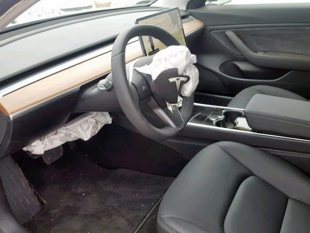 5YJ3E1EA0JF101502 - 2018 TESLA MODEL 3 BLACK photo 5