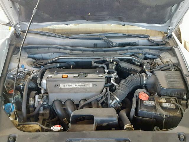 1HGCS12398A000266 - 2008 HONDA ACCORD LX- SILVER photo 7