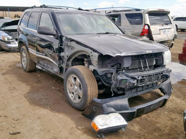 1J8HR58247C552016 - 2007 JEEP GRAND CHER BLACK photo 1