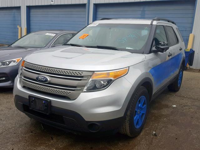 1FM5K7B89DGB25194 - 2013 FORD EXPLORER TWO TONE photo 2