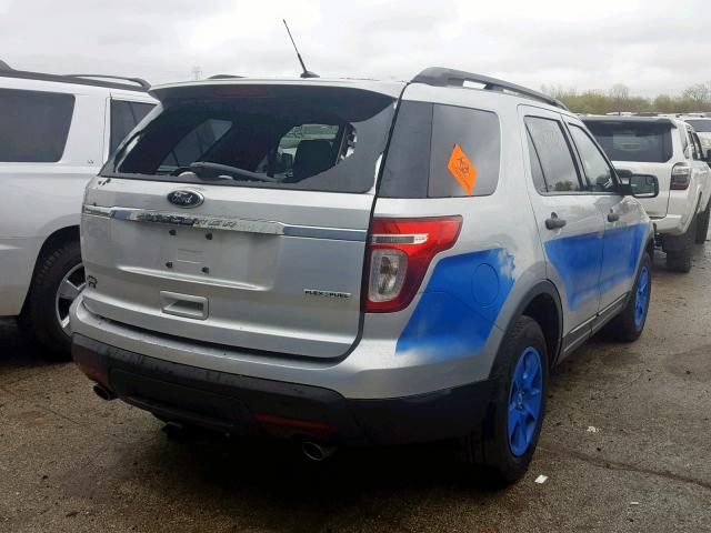 1FM5K7B89DGB25194 - 2013 FORD EXPLORER TWO TONE photo 4