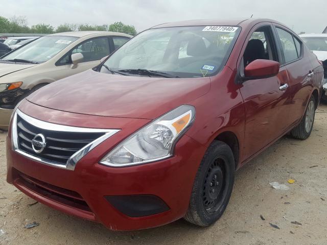 3N1CN7AP7HK446978 - 2017 NISSAN VERSA S  photo 2