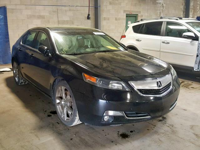 19UUA9F77DA002692 - 2013 ACURA TL ADVANCE BLACK photo 1