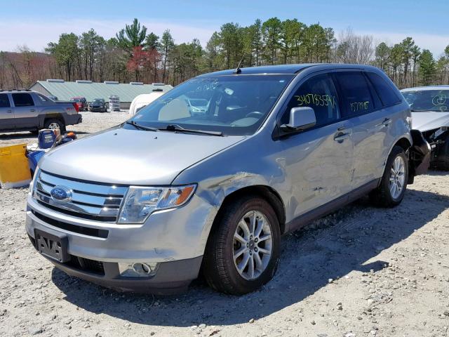 2FMDK48C07BA66358 - 2007 FORD EDGE SEL GRAY photo 2