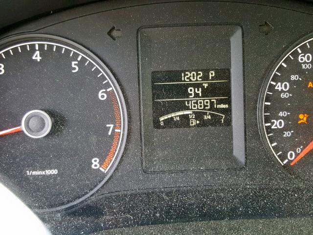 3VW2K7AJ9EM324312 - 2014 VOLKSWAGEN JETTA BASE GOLD photo 8