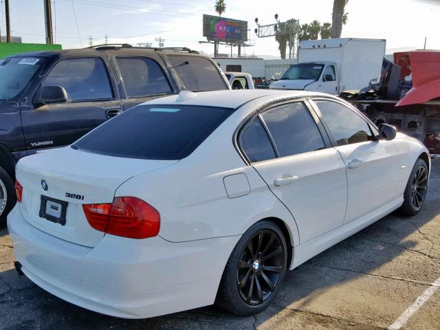 WBAPH5G54BNM75952 - 2011 BMW 328 I SULE WHITE photo 4