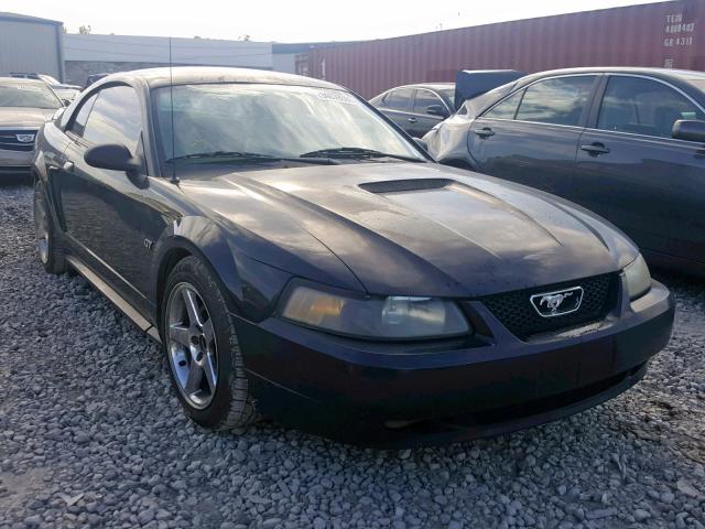 1FAFP42X4YF123306 - 2000 FORD MUSTANG GT BLACK photo 1