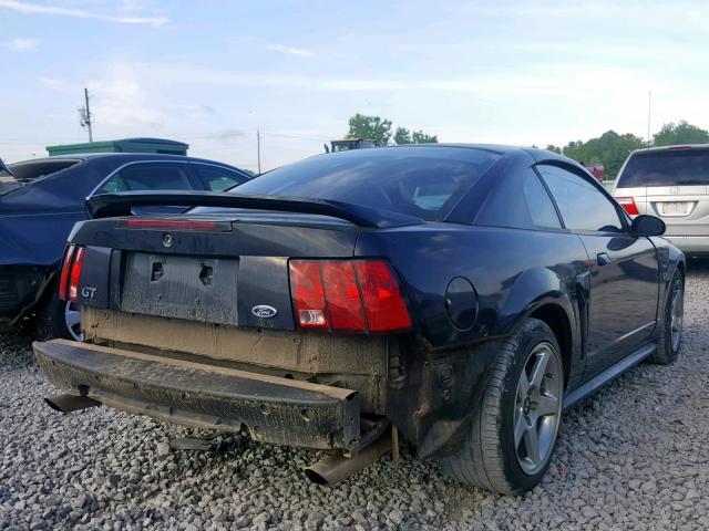 1FAFP42X4YF123306 - 2000 FORD MUSTANG GT BLACK photo 4