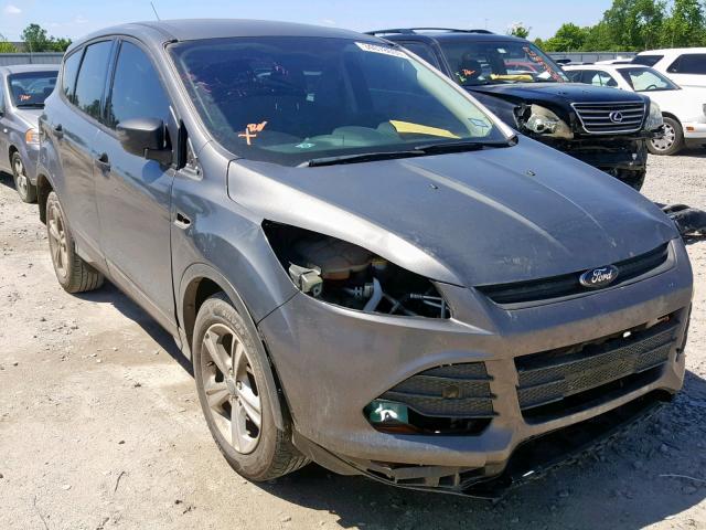 1FMCU0F76EUC44527 - 2014 FORD ESCAPE S GRAY photo 4