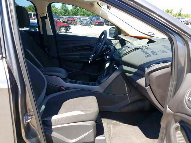 1FMCU0F76EUC44527 - 2014 FORD ESCAPE S GRAY photo 5