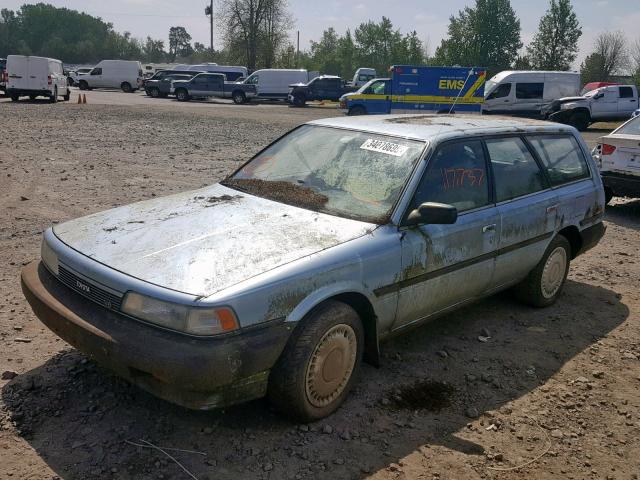 JT2VV21W4L0109385 - 1990 TOYOTA CAMRY DLX 蓝色 照片 2