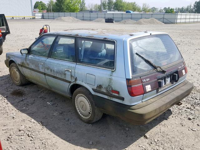 JT2VV21W4L0109385 - 1990 TOYOTA CAMRY DLX 蓝色 照片 3