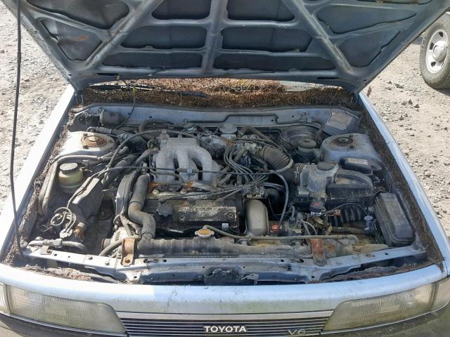 JT2VV21W4L0109385 - 1990 TOYOTA CAMRY DLX BLUE photo 7