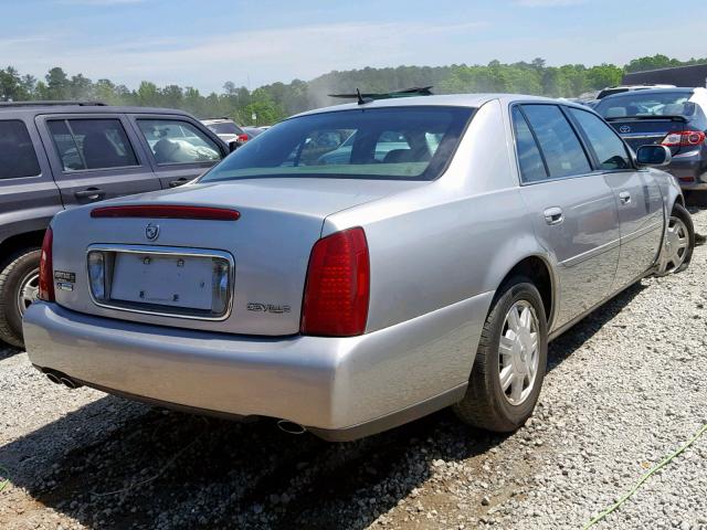 1G6KD54Y15U250067 - 2005 CADILLAC DEVILLE SILVER photo 4