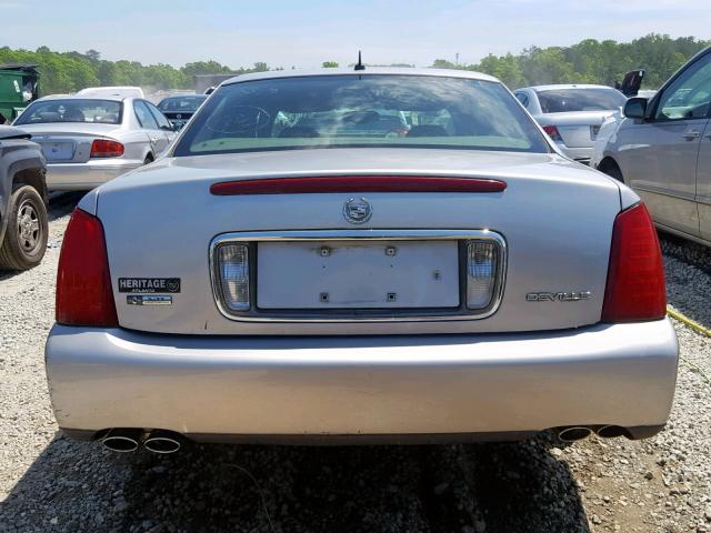 1G6KD54Y15U250067 - 2005 CADILLAC DEVILLE SILVER photo 9