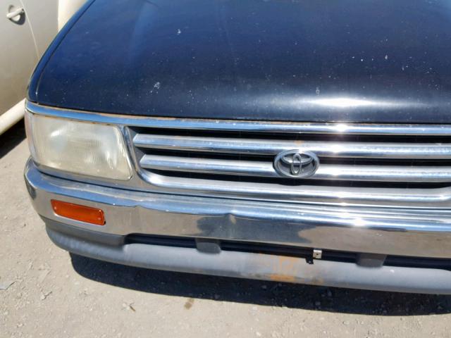 JT4VD12F0S0012086 - 1995 TOYOTA T100 XTRAC BLACK photo 9