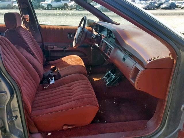 1G1BL53E8MW168338 - 1991 CHEVROLET CAPRICE GRAY photo 5