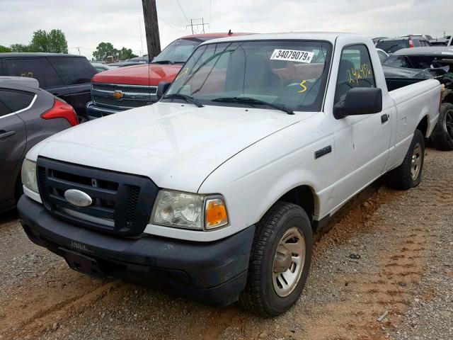 1FTYR10D28PA35580 - 2008 FORD RANGER WHITE photo 2