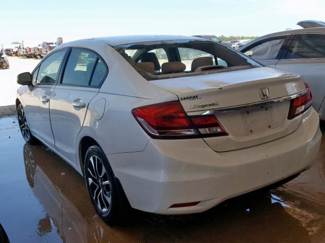 19XFB2F92DE050255 - 2013 HONDA CIVIC EXL 白色 照片 3