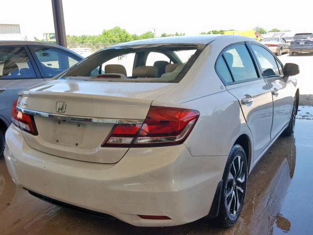 19XFB2F92DE050255 - 2013 HONDA CIVIC EXL 白色 照片 4