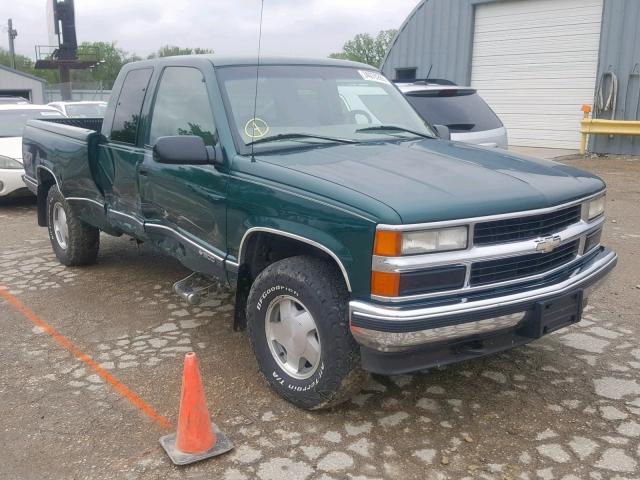 1GCEK19R6VE245757 - 1997 CHEVROLET GMT-400 K1 GREEN photo 1