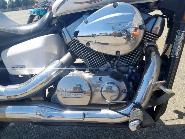 JH2RC53539K200205 - 2009 HONDA VT750 C2F WHITE photo 7