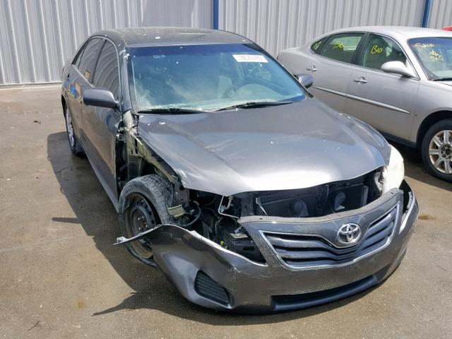 4T4BF3EK5AR004446 - 2010 TOYOTA CAMRY BASE GRAY photo 1