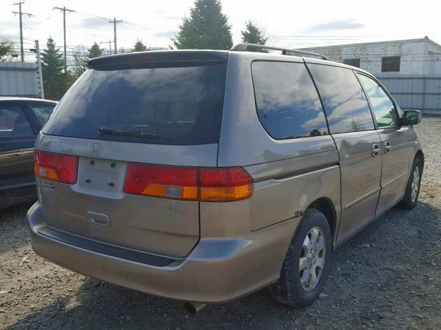 2HKRL18633H505535 - 2003 HONDA ODYSSEY EX GOLD photo 4