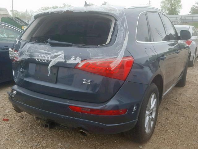 WA1KK78R29A039821 - 2009 AUDI Q5 3.2 GRAY photo 4