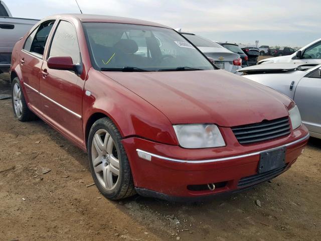 3VWSE69M64M088104 - 2004 VOLKSWAGEN JETTA GLS RED photo 1