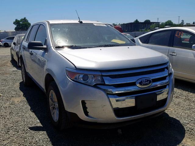 2FMDK3GC4DBC03213 - 2013 FORD EDGE SE SILVER photo 1