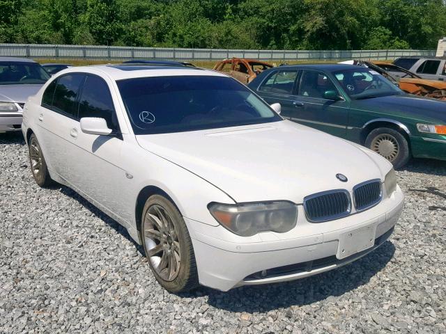 WBAGN635X4DS52926 - 2004 BMW 745 LI WHITE photo 1