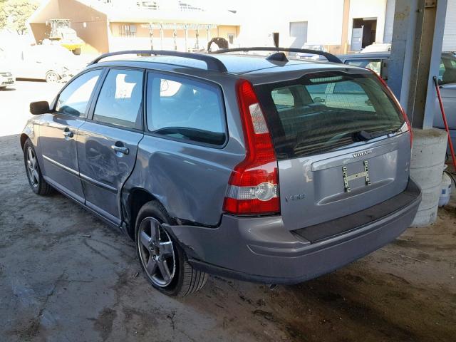 YV1MJ682352080147 - 2005 VOLVO V50 T5 GRAY photo 3