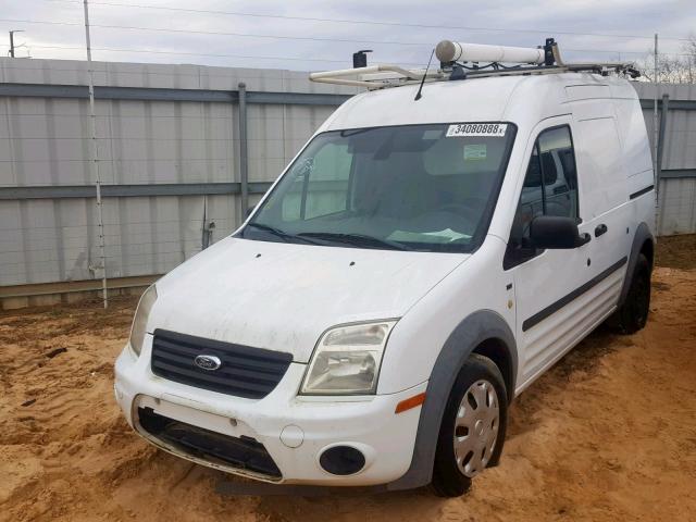 NM0LS7BN0DT134775 - 2013 FORD TRANSIT CO WHITE photo 2