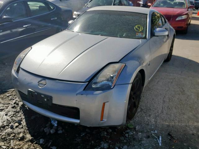 JN1AZ34E13T001813 - 2003 NISSAN 350Z COUPE SILVER photo 2