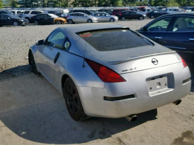 JN1AZ34E13T001813 - 2003 NISSAN 350Z COUPE SILVER photo 3