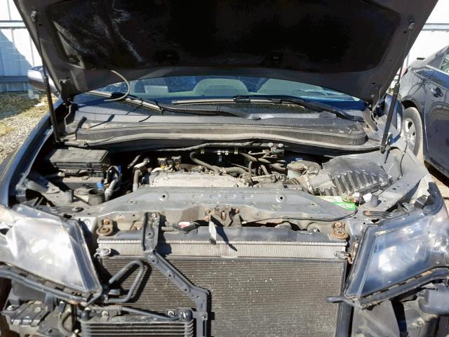 2HNYD2H40BH527104 - 2011 ACURA MDX TECHNO BLACK photo 7