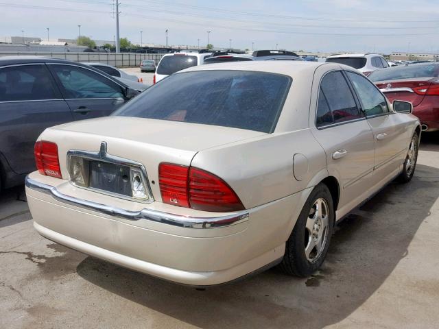 1LNHM86S91Y646232 - 2001 LINCOLN LS TAN photo 4